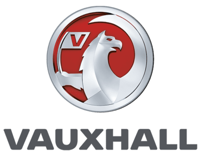 The logo of the car manufacturer Vauxhall