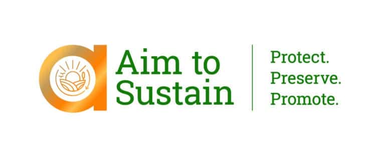 The Aim to Sustain logo