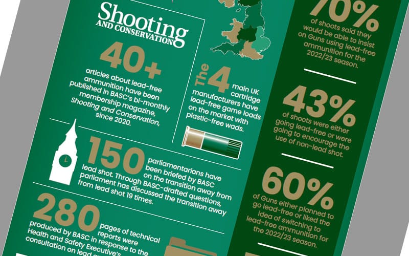 Sustainable ammo infographic