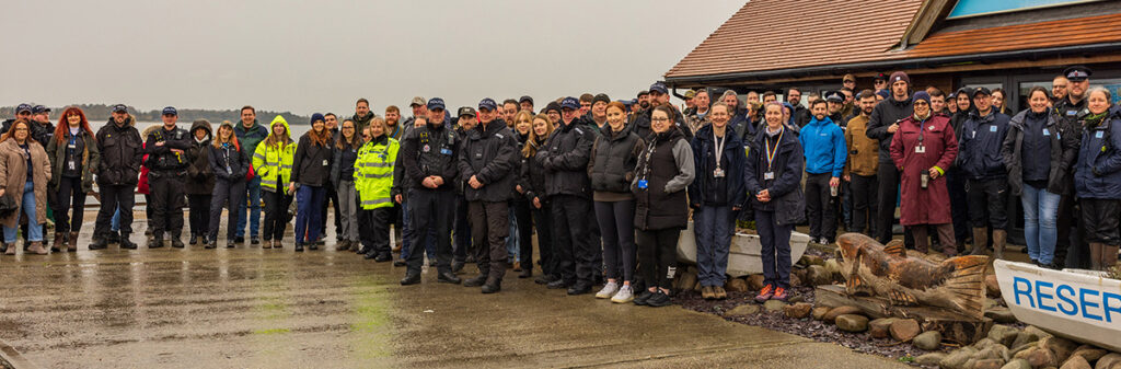 Police Training event - Group photograph